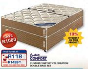 Custom Comfort Celebtation Double Base Set