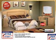 Victoria Lewis Coco 2 Piece Bedroom Suite + Free Coco Stool