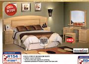 Victoria Lewis Coco 2 Piece Bedroom Suite+ Free Coco Stool