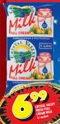 Crystal Valley Fresh Full Cream Milk-1L