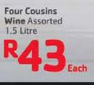 Four Cousins Wine-1.5L