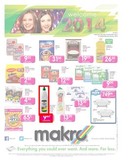 Makro: Welcome 2014 (26 Dec 2013 - 8 Jan 2014), page 1