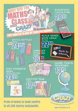 The Crazy Store : Back To School (26 Dec 2013 - 19 Jan 2014), page 1