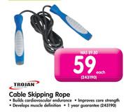 Trojan Cable Skipping Rope