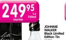 Johnnie Walker Black Limited Edition Tin-750ml