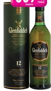 Glenfiddich 12O Special Reserve Single Malt Scotch Whisky-750ml