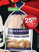 Farmer Brown Fresh Whole Chicken-Per kg