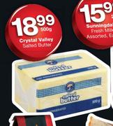 Crystal Valley Salted Butter-500g