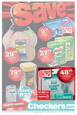 Checkers Gauteng : Save (6 Jan - 19 Jan 2014), page 1