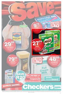 Checkers Gauteng : Save (6 Jan - 19 Jan 2014), page 1