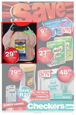 Checkers Gauteng : Save (6 Jan - 19 Jan 2014), page 1
