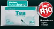 Housebrand Tagless Teabags-100's