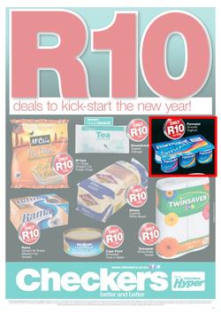 Checkers KZN : R10 Deals To Kick-Start The New Year! (6 Jan - 19 Jan 2014), page 1