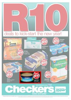 Checkers KZN : R10 Deals To Kick-Start The New Year! (6 Jan - 19 Jan 2014), page 1