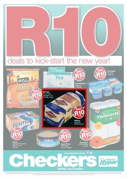 Checkers KZN : R10 Deals To Kick-Start The New Year! (6 Jan - 19 Jan 2014), page 1
