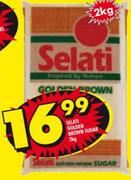 Selati Golden Brown Sugar-2Kg