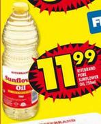 Ritebrand Pure Sunflower Oil-750Ml