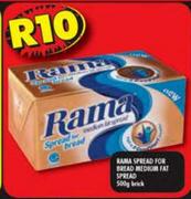 Rama Spread For Bread Medium Fat Spread-500G Brick