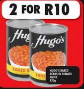 Hugo's Baked Beans In Tomato Sauce-2x420G