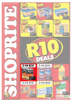 Shoprite KZN : R10 Deals (6 Jan - 19 Jan 2014), page 1