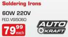 Auto Kraft 60W 220V Soldering Iron FED.VSI5060