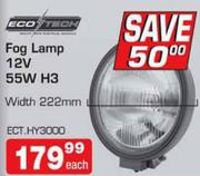 Eco Tech 12V 55W H3 Fog Lamp Ect.HY3000