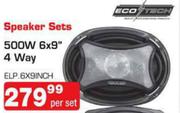 Eco Tech 500W 6x9" 4 Way Speaker Set ELP.6X9INCH