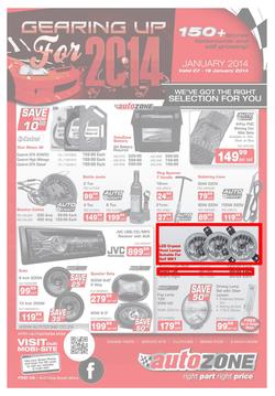 Autozone : Gearing Up For 2014 (7 Jan - 19 Jan 2014), page 1