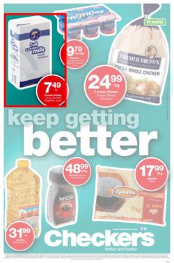 Checkers Eastern Cape : Keep Getting Better (5 Aug - 18 Aug 2013), page 1