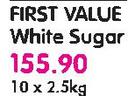 First Value White Sugar-10x2.5kg