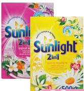 Sunlight Regular Or Tropical Hand Washing Powder-6x500g