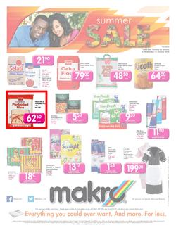 Makro Gauteng : Food (9 Jan - 15 Jan 2014), page 1