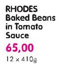 Rhodes Baked Beans In Tomato Sauce-12x410G