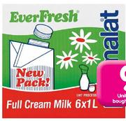 Everfresh UHT Milk (All Variants)-1L