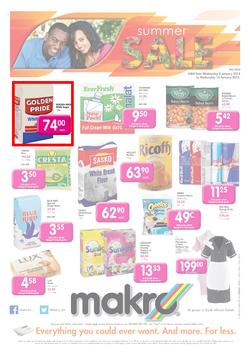Makro Port Elizabeth : Food (8 Jan - 15 Jan 2014), page 1