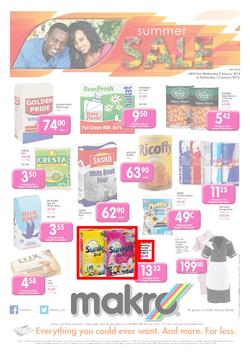Makro Port Elizabeth : Food (8 Jan - 15 Jan 2014), page 1