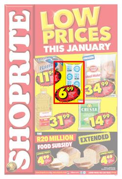 Shoprite Eastern Cape : Low Prices This January (6 Jan - 19 Jan 2014), page 1