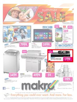 Makro : Summer Sale (14 Jan - 20 Jan 2014), page 1