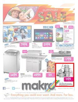 Makro : Summer Sale (14 Jan - 20 Jan 2014), page 1