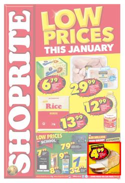 Shoprite Western Cape : Low Prices This January (15 Jan - 26 Jan 2014), page 1