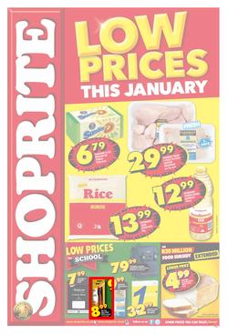 Shoprite Western Cape : Low Prices This January (15 Jan - 26 Jan 2014), page 1