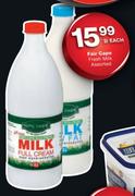 Fair Cape Fresh Milk-2Ltr Each