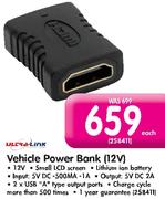 Ultra Link Vehicle Power Bank 12V