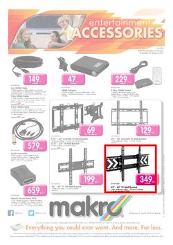 Makro : Entertainment Accessories (19 Jan - 27 Jan 2014), page 1