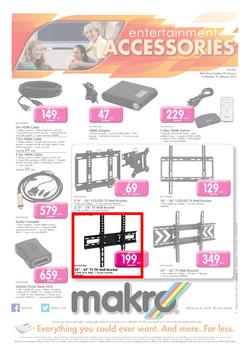 Makro : Entertainment Accessories (19 Jan - 27 Jan 2014), page 1