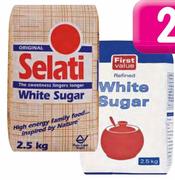 Selati White Sugar-10x2.5Kg