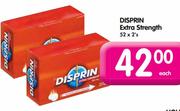 Disprin Extra Strength-52x2's Each