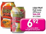 Liqui Fruit Fruit Juice(All Flavours)-24x330ml