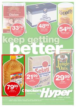 Checkers Hyper Gauteng : Keep Getting Better (5 Aug - 18 Aug 2013), page 1