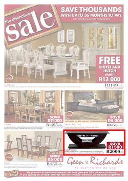 Geen & Richards : The Distinctive Sale (8 Jan - 9 Feb 2014), page 1